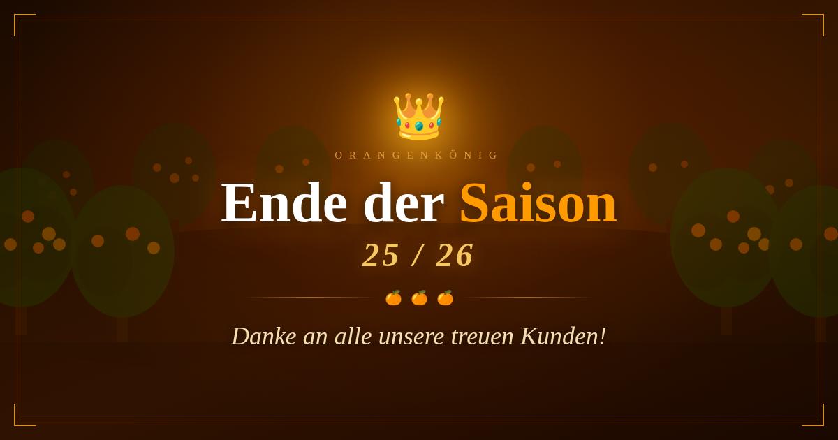 Saisonschluss 2025/2026 